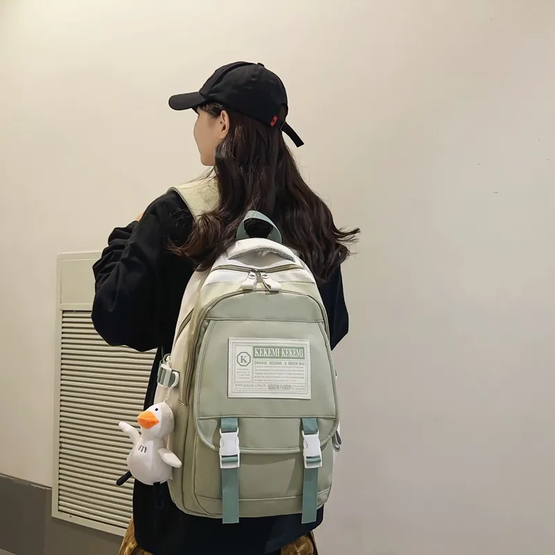 Wolfhorse Nylon Backpack Unisex Multicolor-9