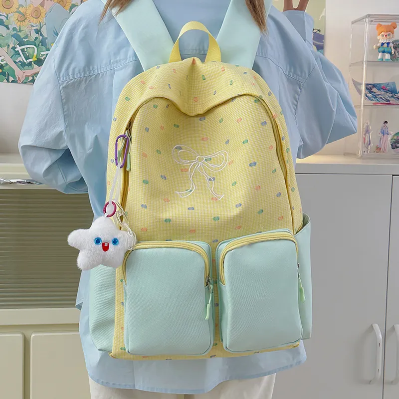 Wolfhorse Nylon Backpack Women's Multicolor-9