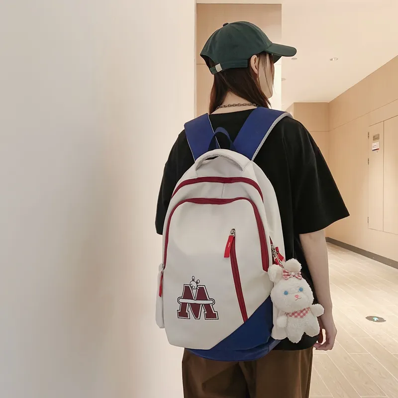 Wolfhorse Nylon Backpack Unisex Multicolor-26