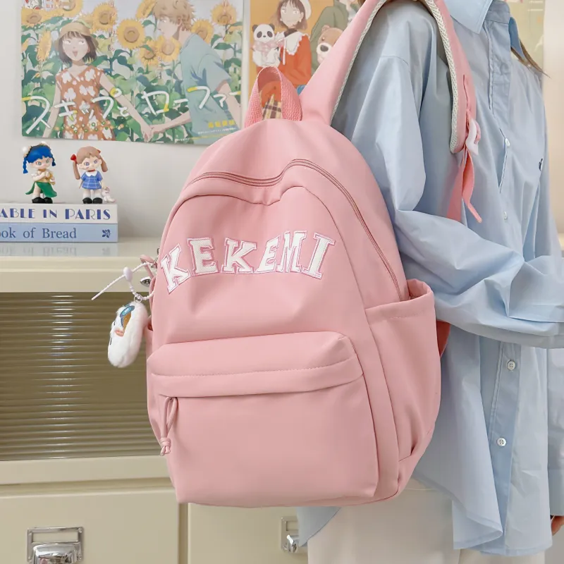 Wolfhorse Polyester Backpack Regular Unisex Multicolor-3