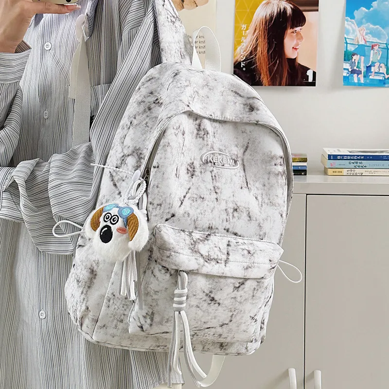 Wolfhorse Nylon Backpack Unisex Multicolor-30