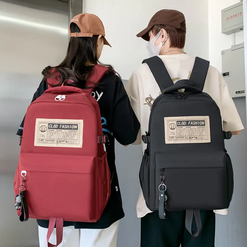 Wolfhorse Oxford Backpack Unisex Black/Red/Blue/Khaki-7