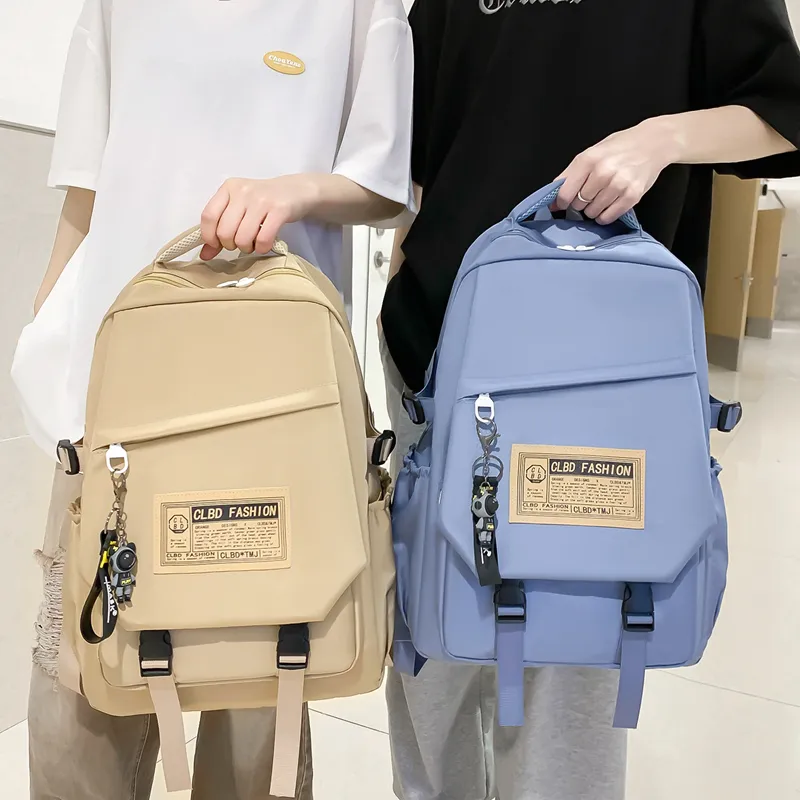 Wolfhorse Nylon Backpack Unisex Multicolor-23