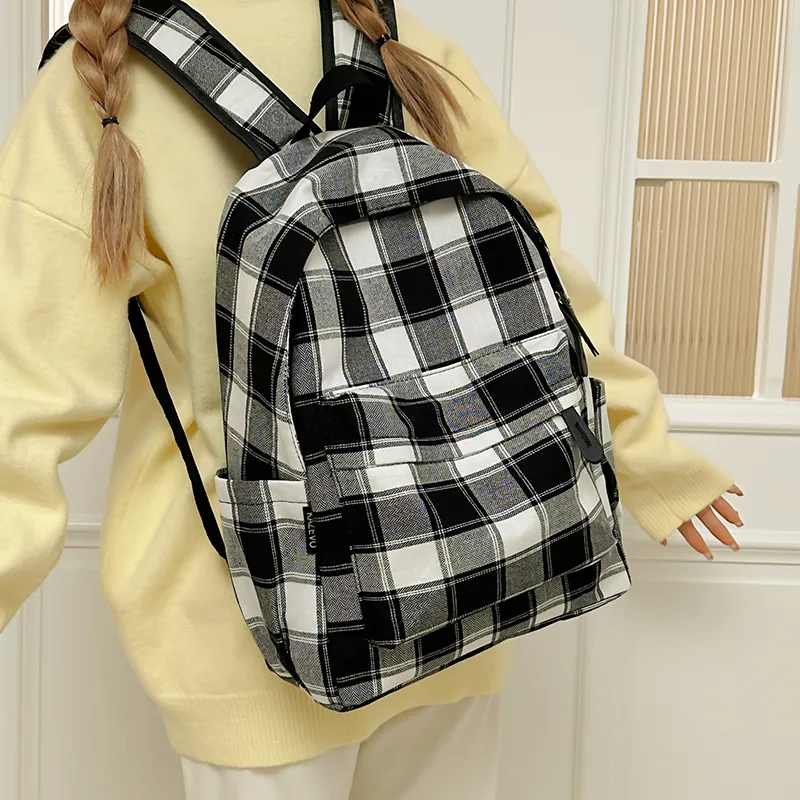 Paulinka Nylon Backpack Unisex Multicolor-20