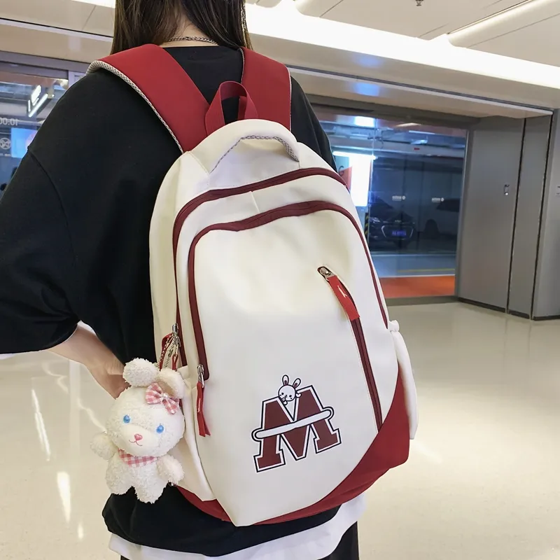 Wolfhorse Nylon Backpack Unisex Multicolor-11