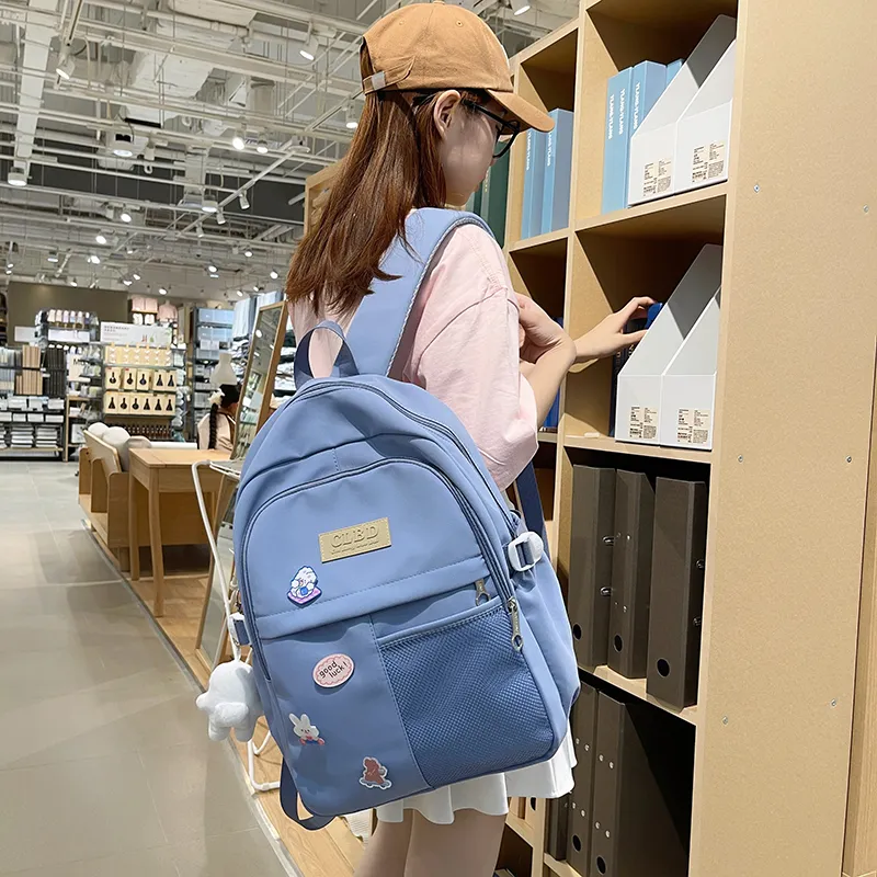 Wolfhorse Nylon Backpack Unisex Multicolor-11