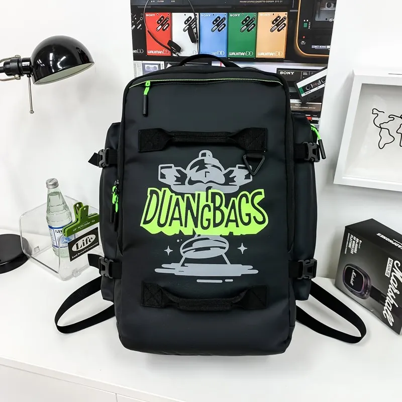 Wolfhorse PU Backpack Unisex Multicolor-27