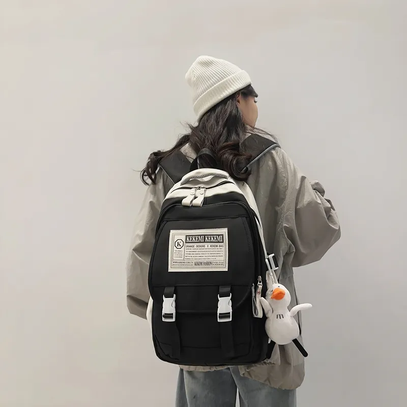 Wolfhorse Nylon Backpack Unisex Multicolor-2