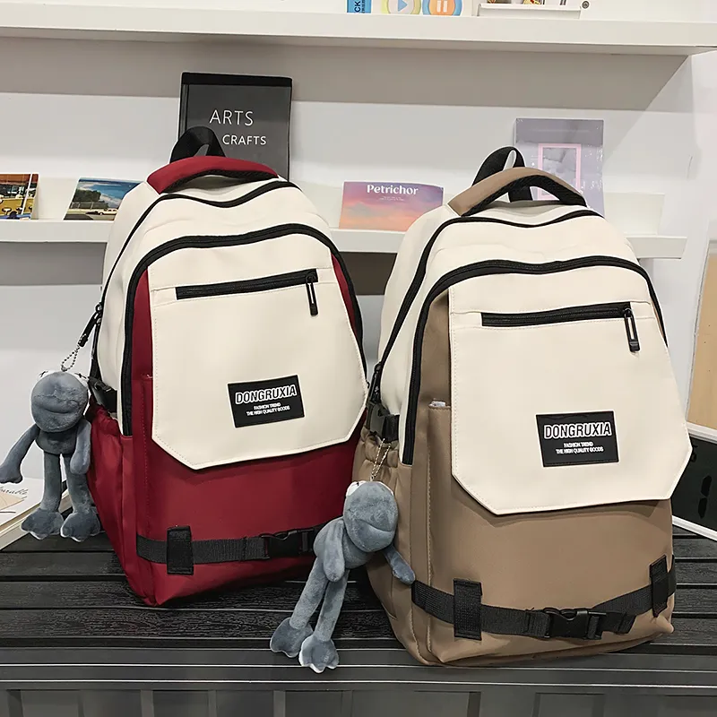 Wolfhorse Nylon Backpack Unisex Multicolor-29