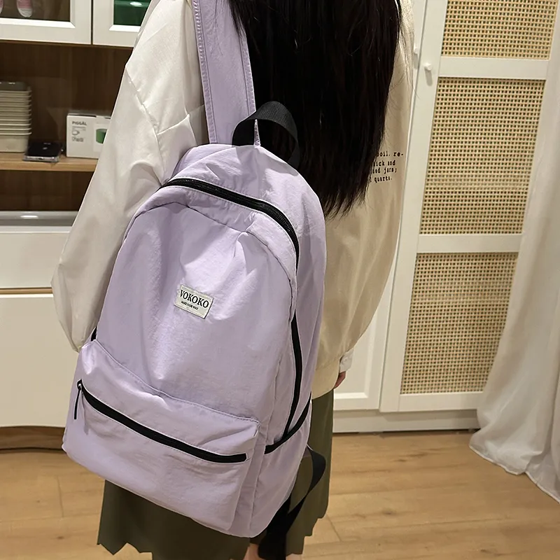 Wolfhorse Nylon Backpack Unisex Multicolor-22