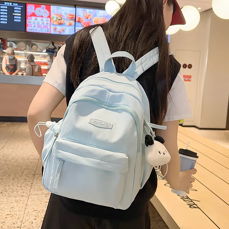 Wolfhorse Nylon Backpack Regular Unisex Multicolor-33