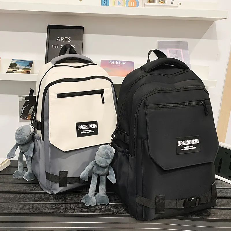 Wolfhorse Nylon Backpack Unisex Multicolor-9