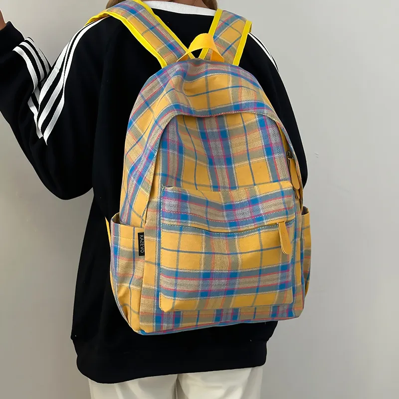 Paulinka Nylon Backpack Unisex Multicolor-10