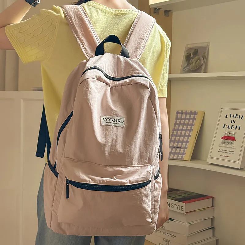 Wolfhorse Nylon Backpack Unisex Multicolor-10