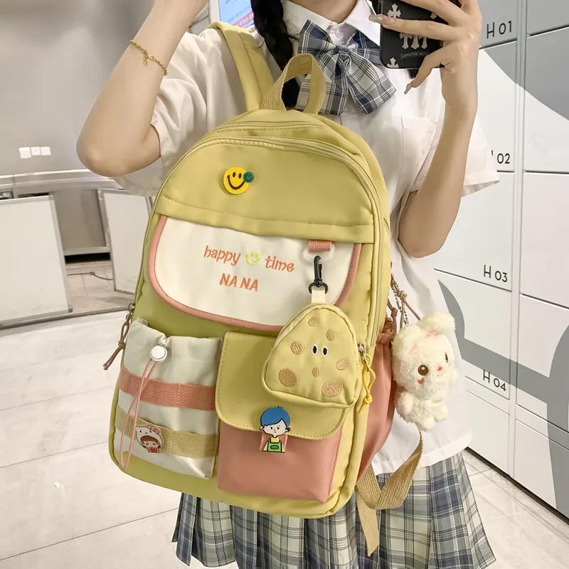 Wolfhorse Nylon Backpack Women's Multicolor-22