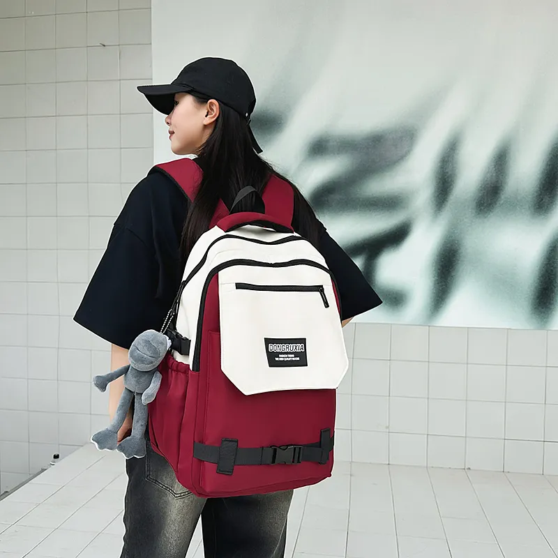 Wolfhorse Nylon Backpack Unisex Multicolor-18