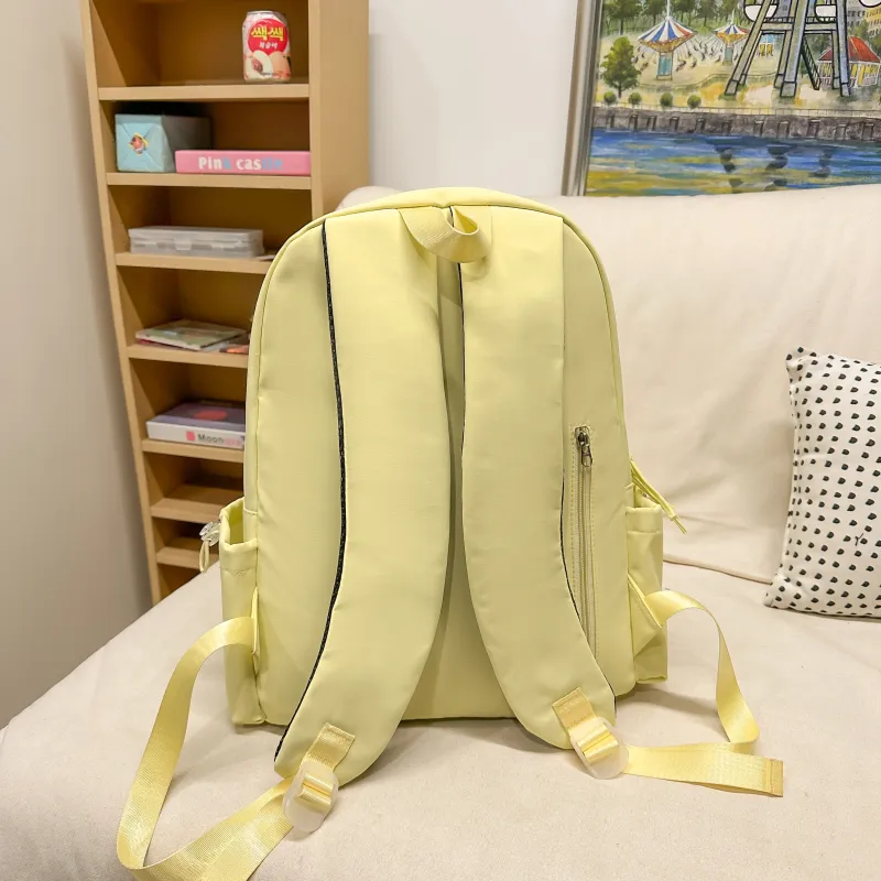 Wolfhorse Nylon Backpack Unisex Multicolor-25