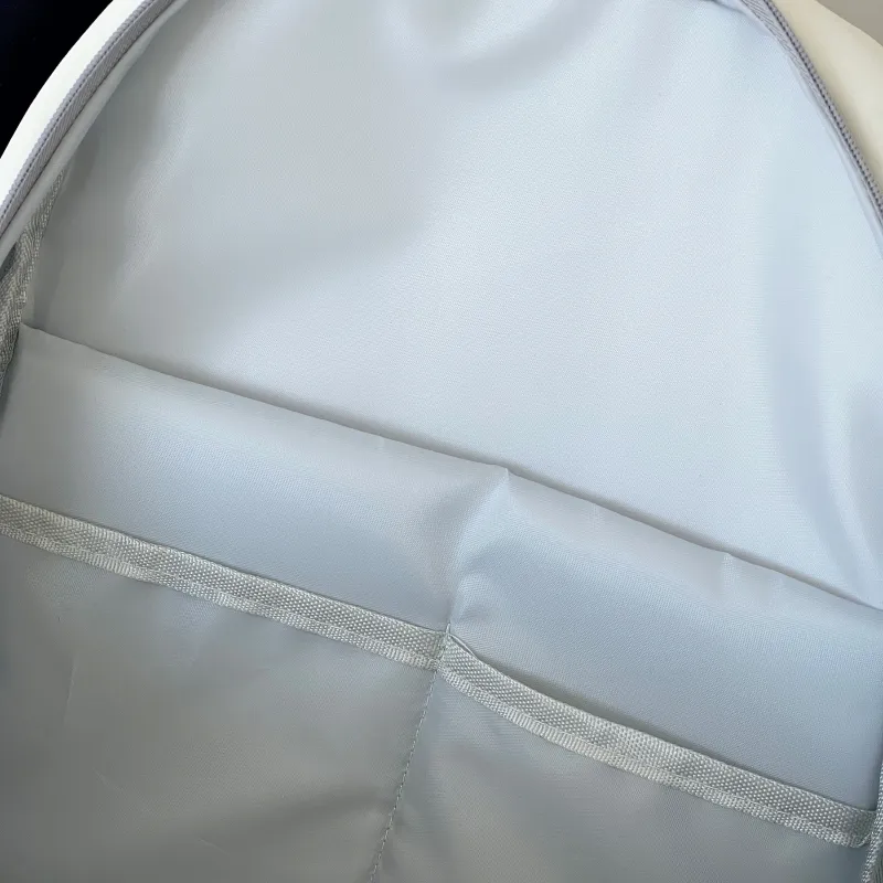 Wolfhorse Oxford Backpack Unisex White-1