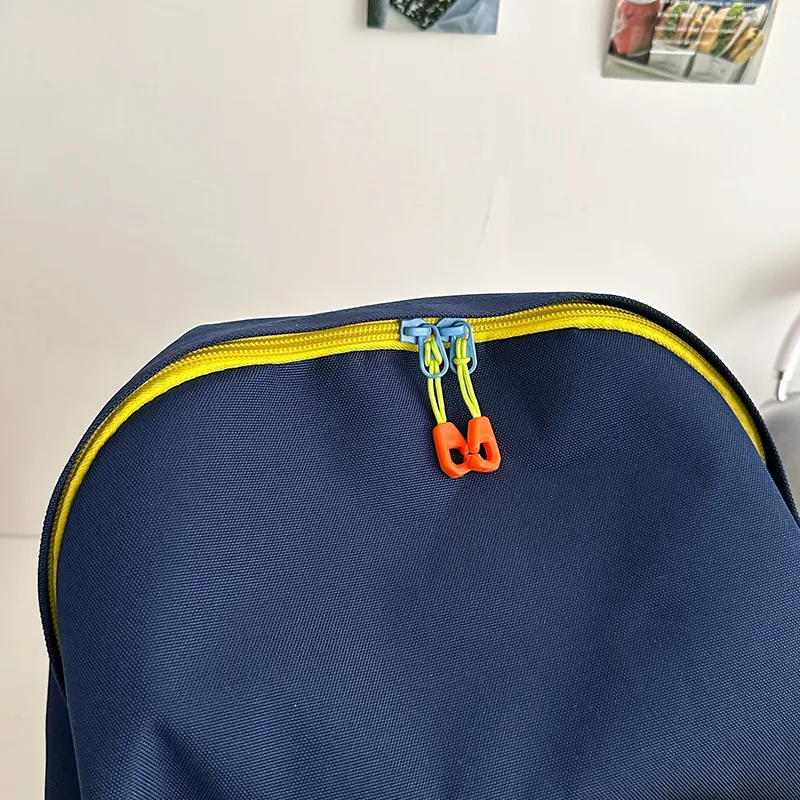 Wolfhorse Nylon Backpack Tubas Unisex Dark Blue/Blue/Pink/Green-19