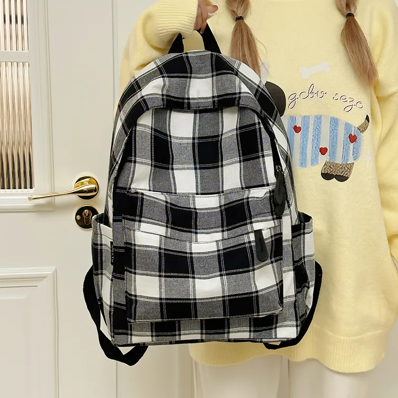 Paulinka Nylon Backpack Unisex Multicolor-25
