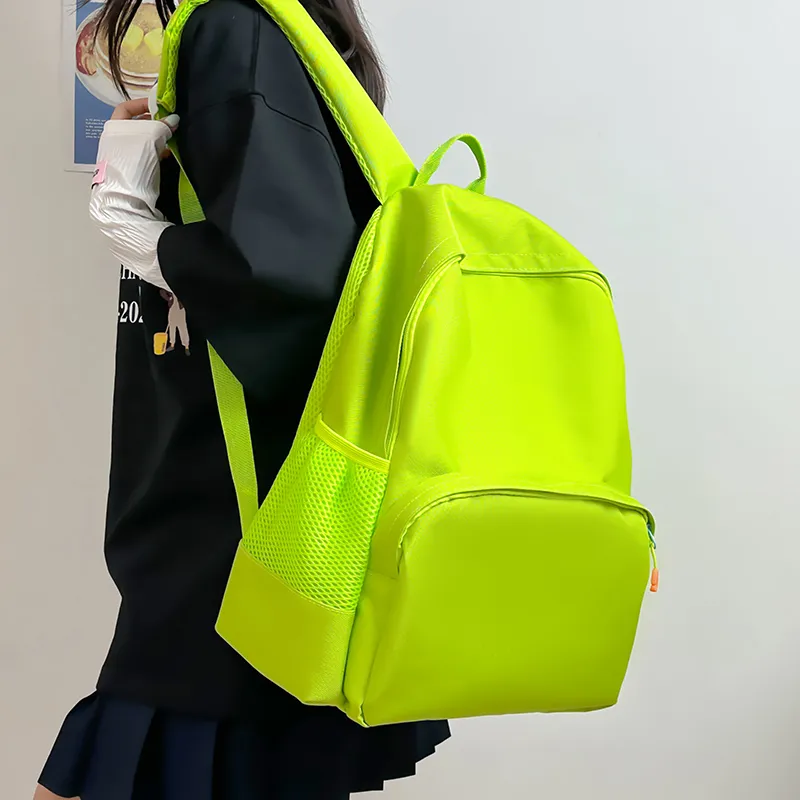 Wolfhorse Nylon Backpack Tubas Unisex Dark Blue/Blue/Pink/Green-6