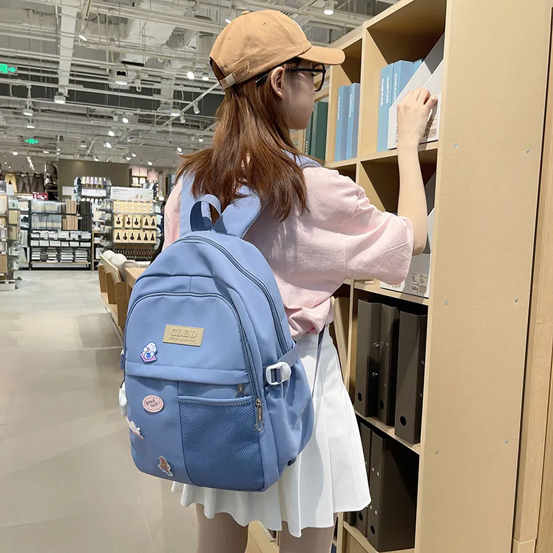 Wolfhorse Nylon Backpack Unisex Multicolor-9