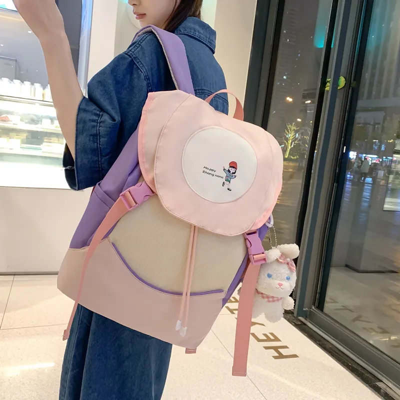 Wolfhorse Nylon Backpack Women's Multicolor-20
