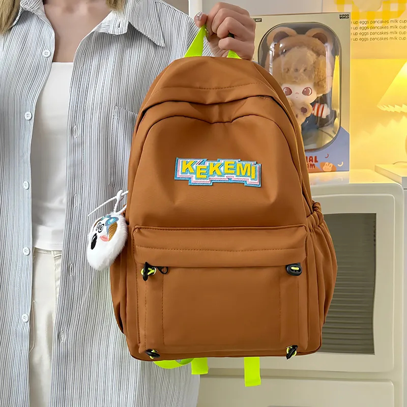 Wolfhorse Nylon Backpack Regular Unisex Multicolor-19