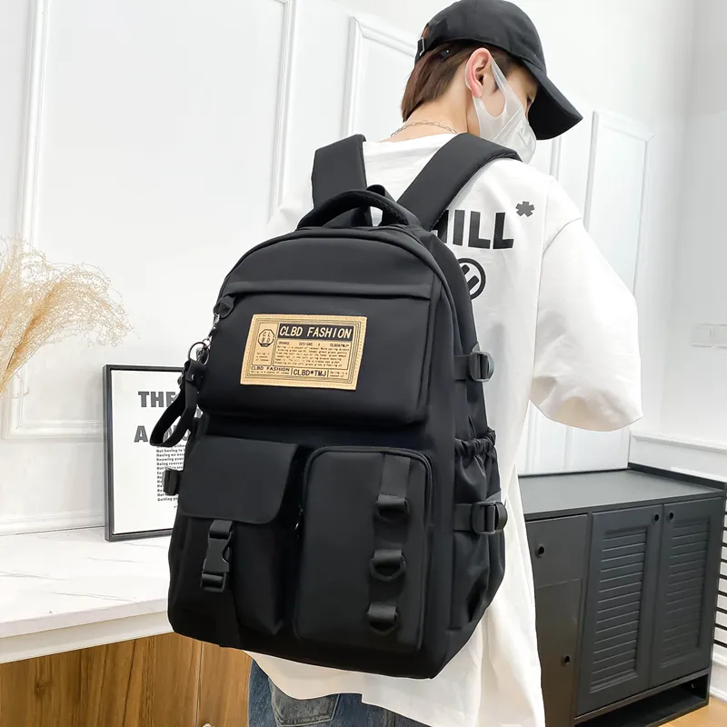 Wolfhorse Nylon Backpack Unisex Multicolor-1