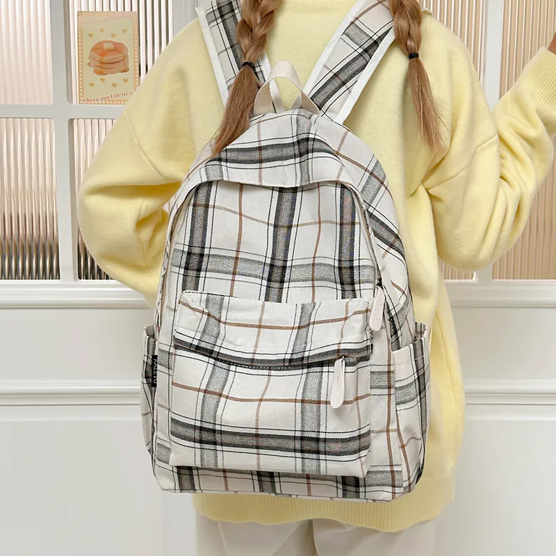 Paulinka Nylon Backpack Unisex Multicolor-33