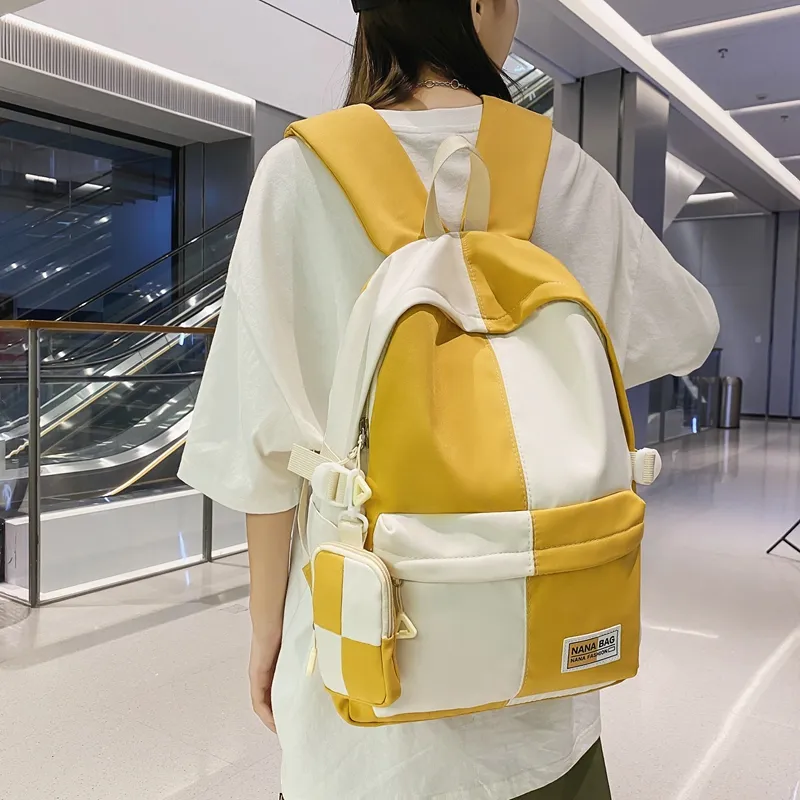 Wolfhorse Nylon Backpack Unisex Multicolor-22