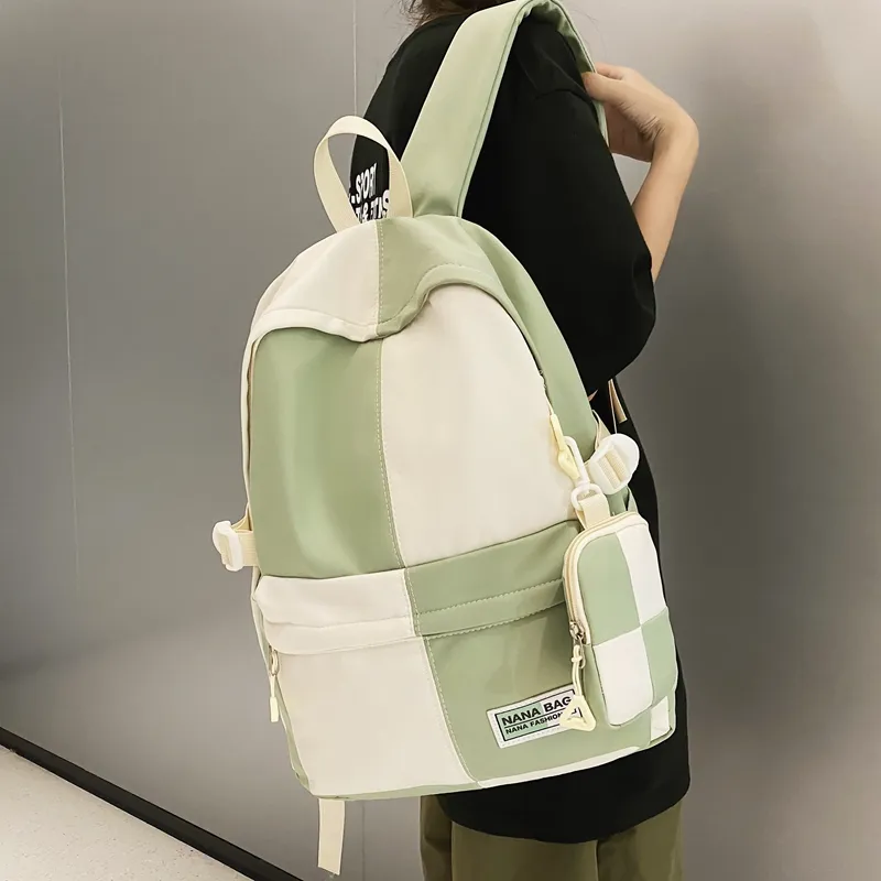 Wolfhorse Nylon Backpack Unisex Multicolor-20