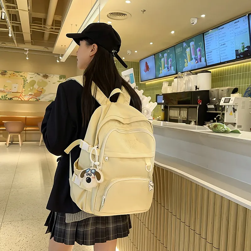 Wolfhorse Nylon Backpack Regular Unisex Multicolor-24