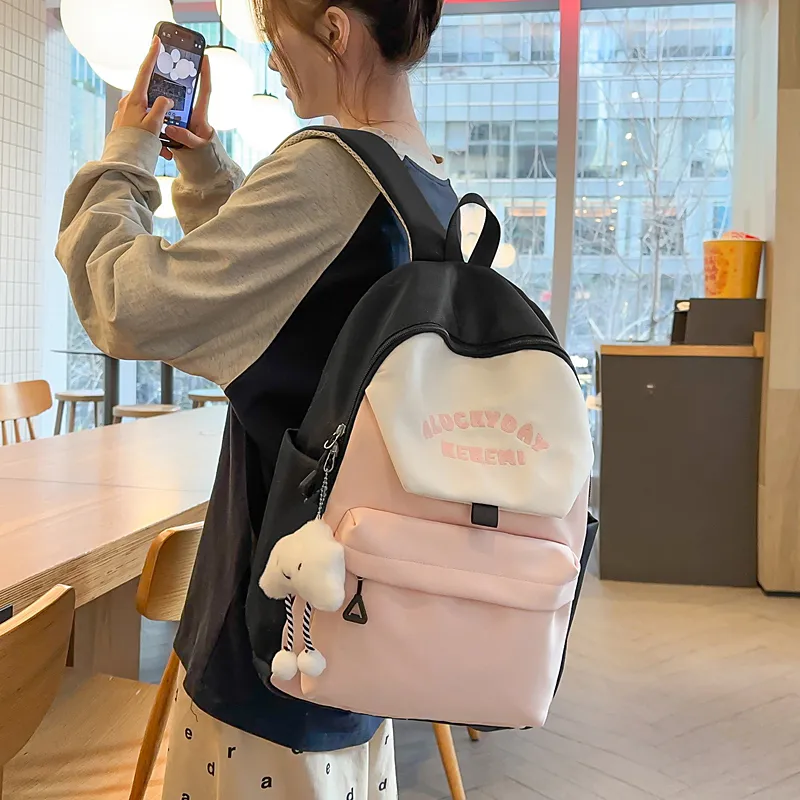 Wolfhorse Nylon Backpack Women's Multicolor-1