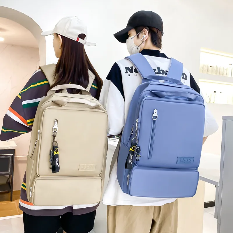 Wolfhorse Nylon Backpack Unisex Multicolor-17