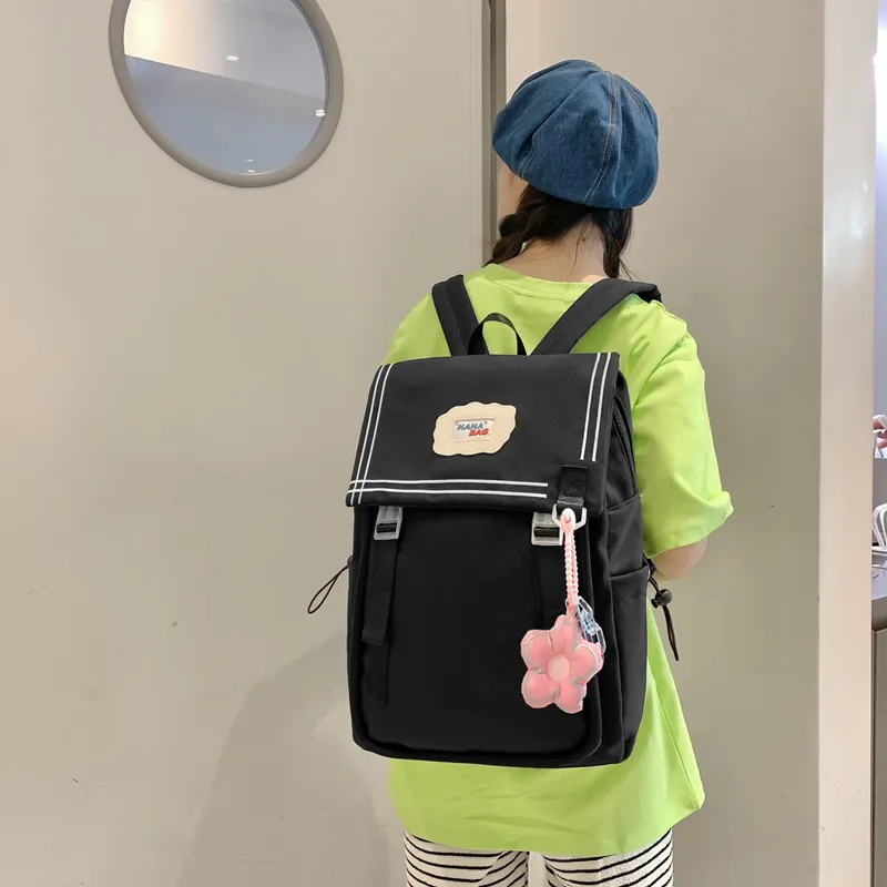 Wolfhorse Nylon Backpack Unisex Multicolor-2
