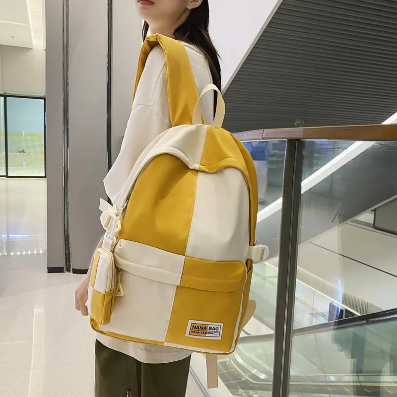 Wolfhorse Nylon Backpack Unisex Multicolor-24
