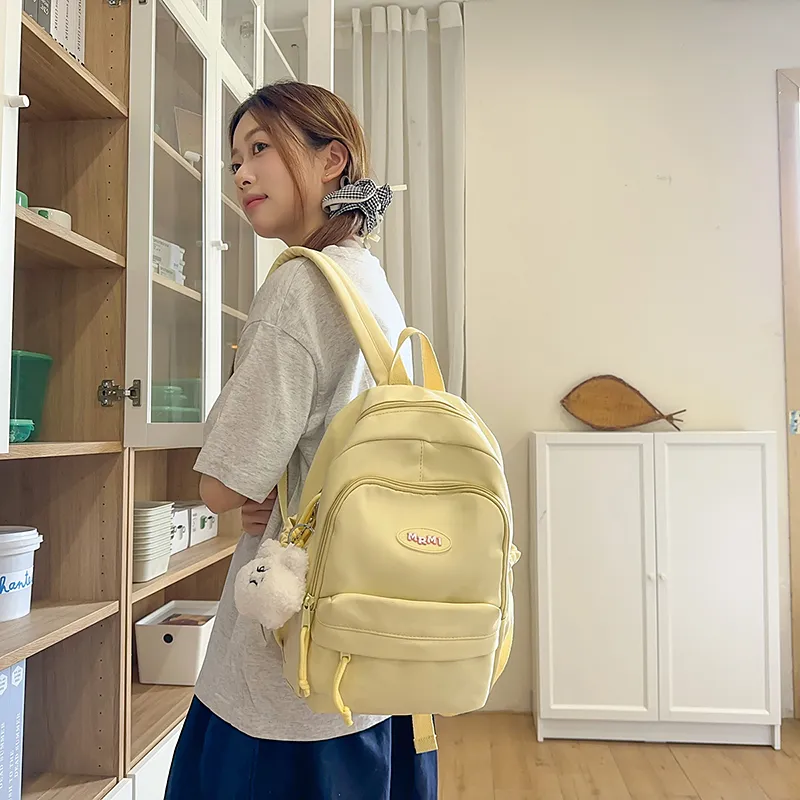 Wolfhorse Nylon Backpack Regular Unisex Multicolor-16