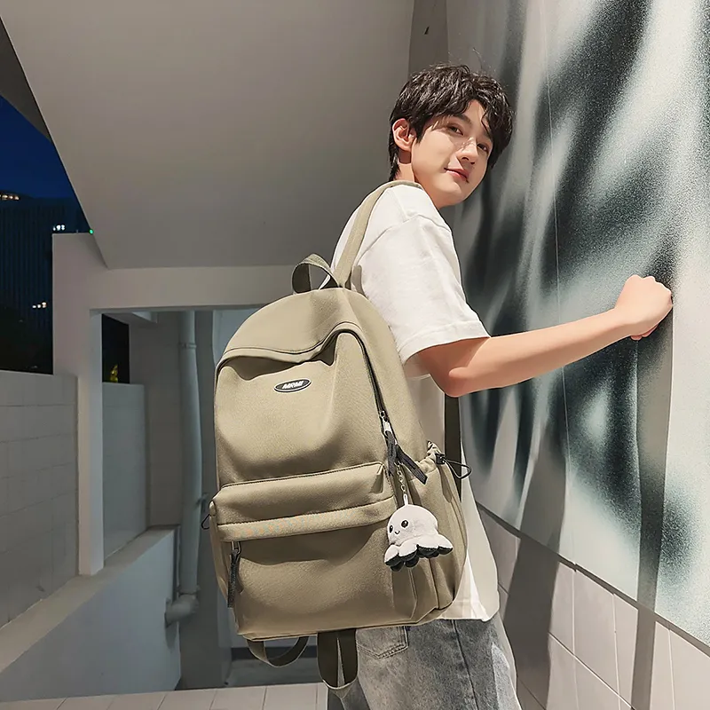 Wolfhorse Nylon Backpack Unisex Multicolor-27