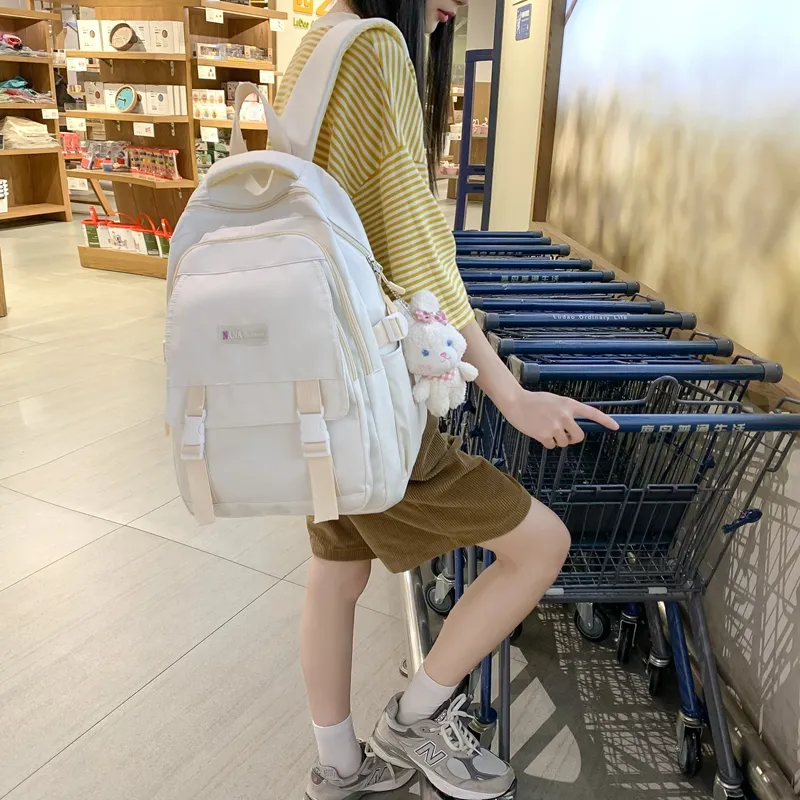 Wolfhorse Nylon Backpack Unisex Multicolor-31