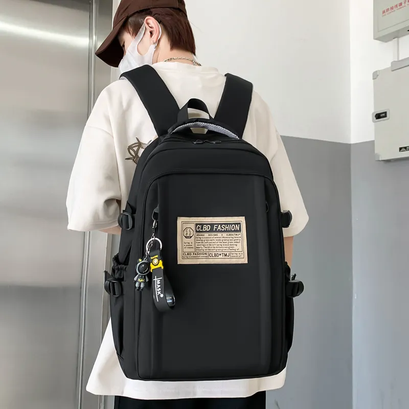Wolfhorse Nylon Backpack Unisex Multicolor-16
