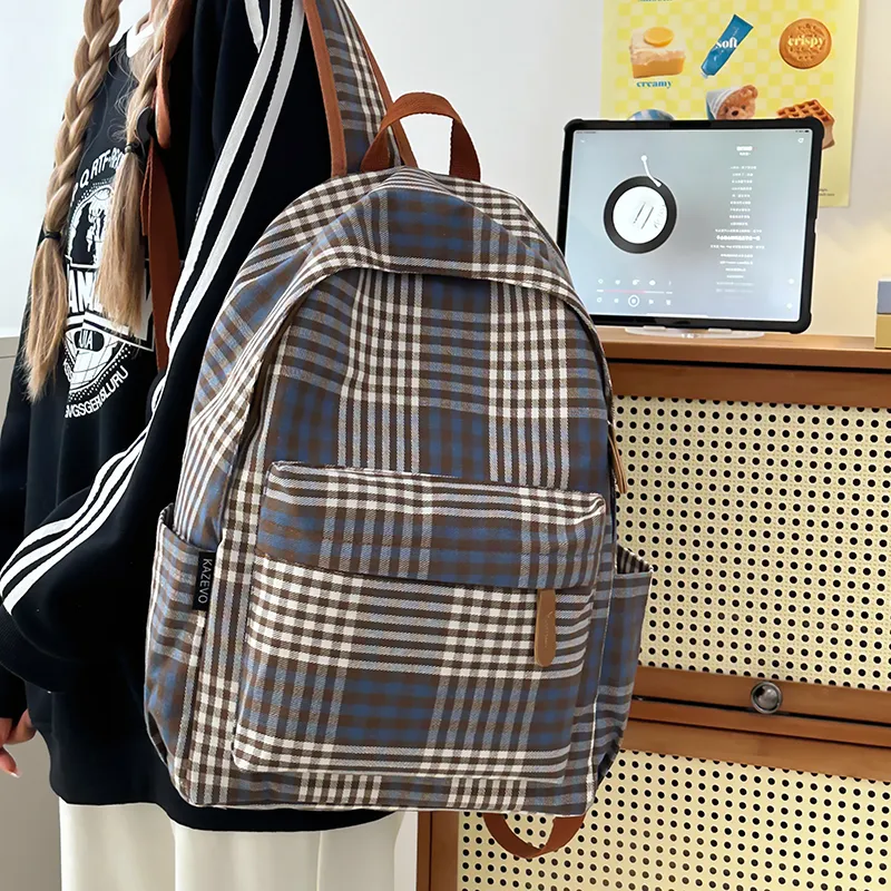 Paulinka Nylon Backpack Unisex Multicolor-14