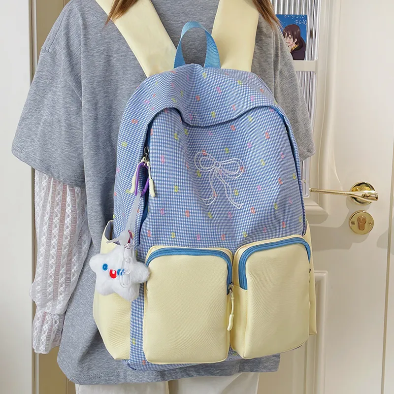 Wolfhorse Nylon Backpack Women's Multicolor-20