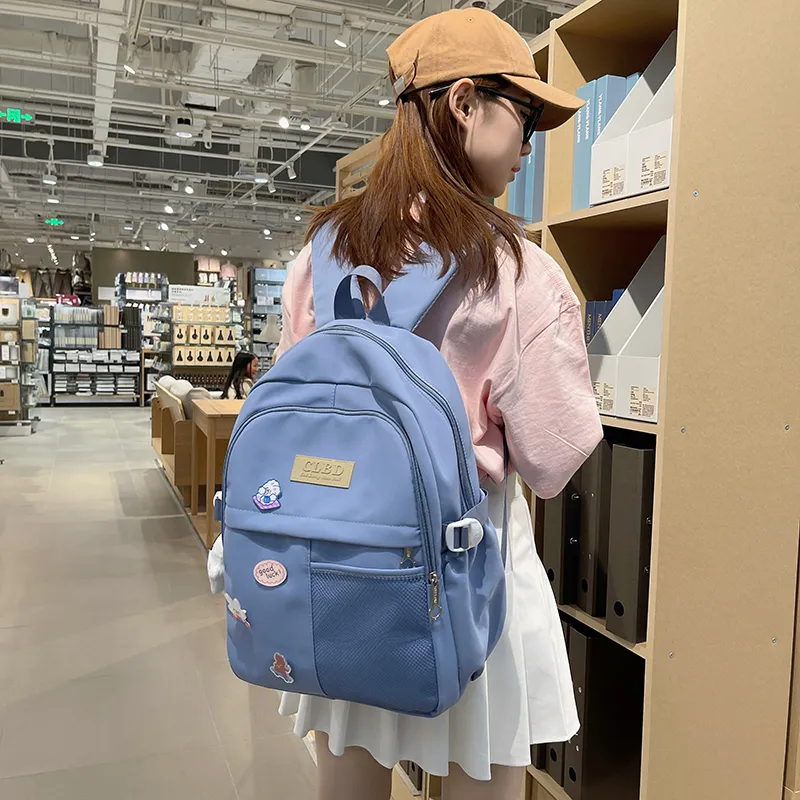 Wolfhorse Nylon Backpack Unisex Multicolor-8