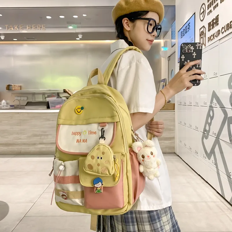 Wolfhorse Nylon Backpack Women's Multicolor-21