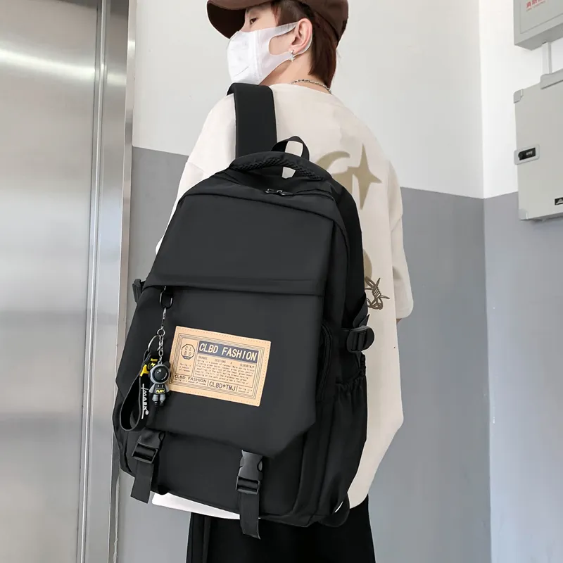 Wolfhorse Nylon Backpack Unisex Multicolor-4