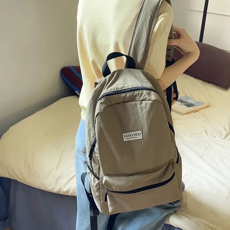 Wolfhorse Nylon Backpack Unisex Multicolor-32