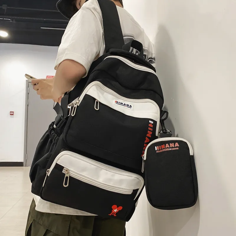 Wolfhorse Nylon Backpack Unisex Multicolor-1