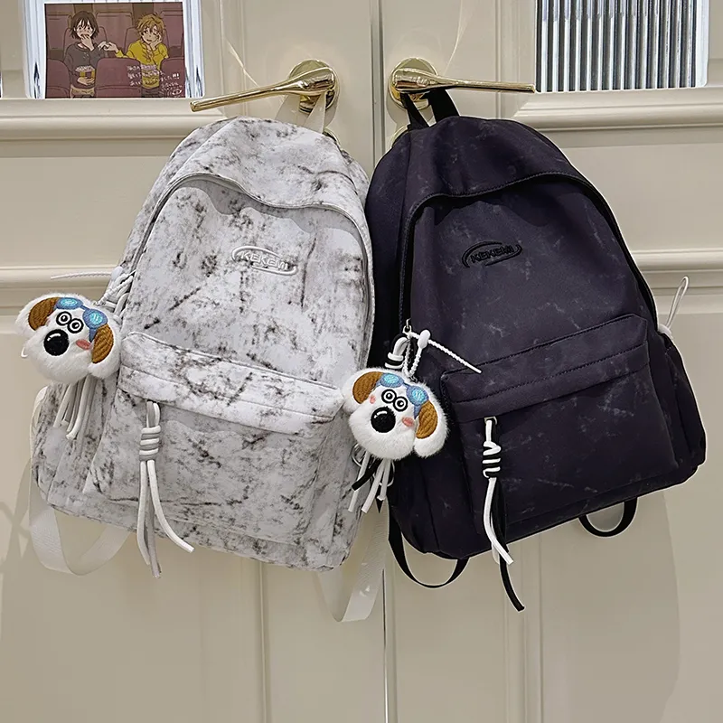 Wolfhorse Nylon Backpack Unisex Multicolor-34
