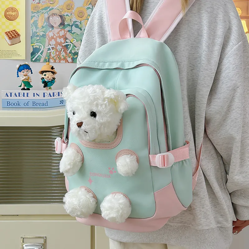 Wolfhorse Nylon Backpack Women's Multicolor-25